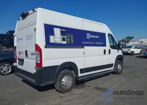 2023 Ram Promaster 2500 High Roof 136 Wb from USA, damaged, VIN 3C6LRVCGXPE518621